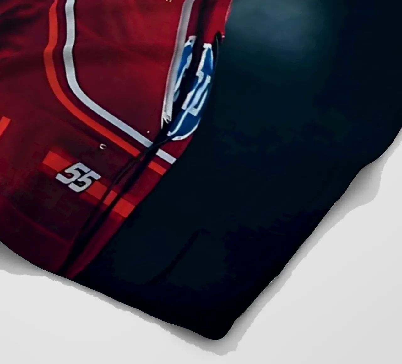 Carlos Sainz Jr. coperta in pile da Low poly art