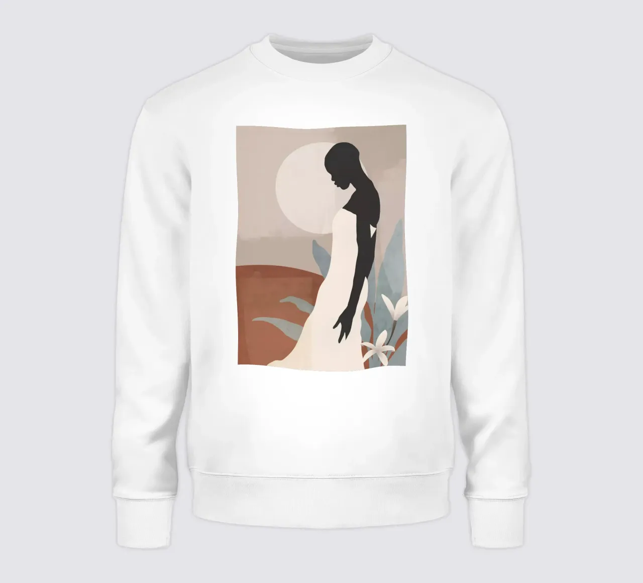 Ragazza tropicale 22 felpa da ThingDesign