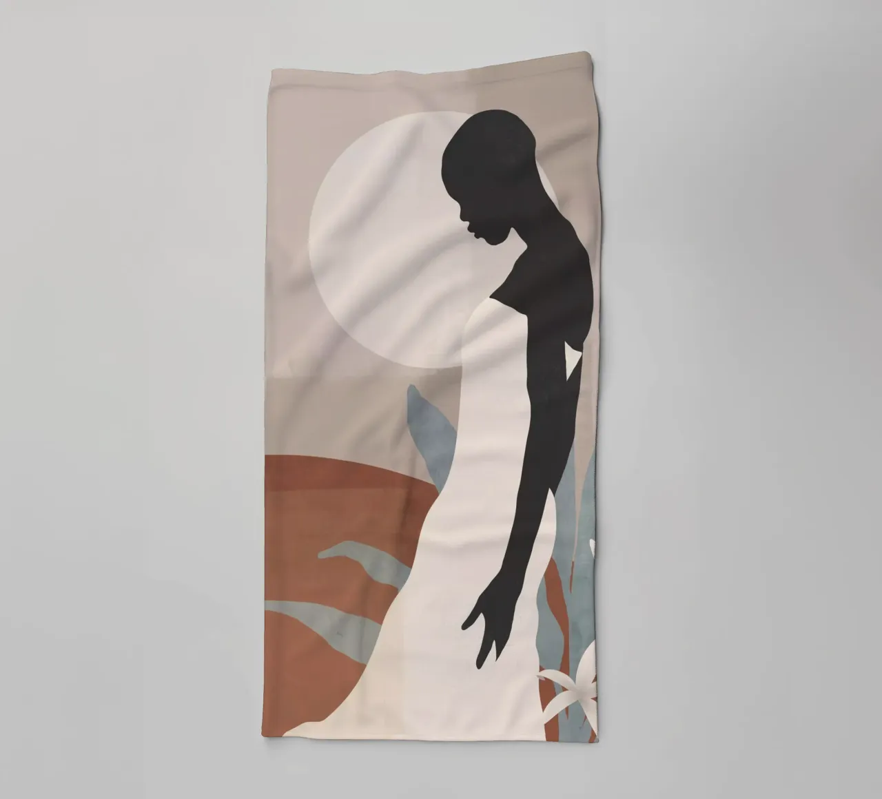 Ragazza tropicale 22 asciugamano da bagno da ThingDesign