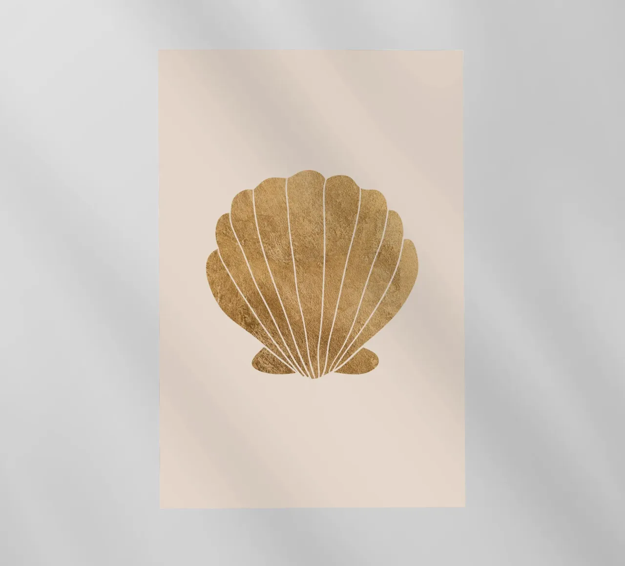 Gold clam shell pellicola backlit da GraceDigitalArtCo