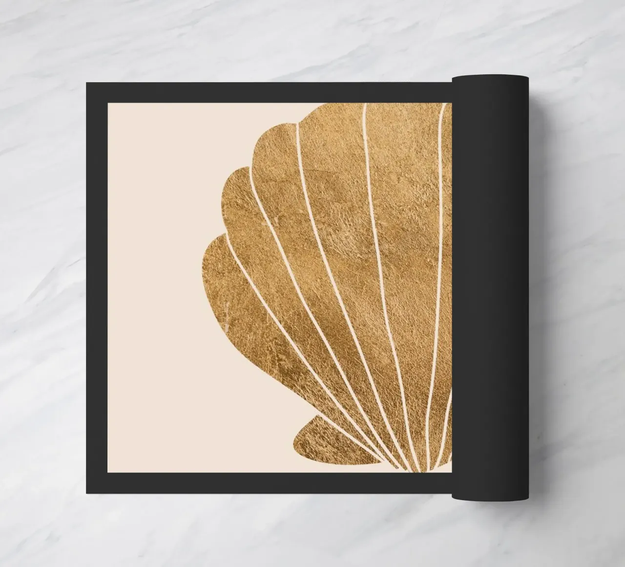 Gold clam shell zerbino da GraceDigitalArtCo