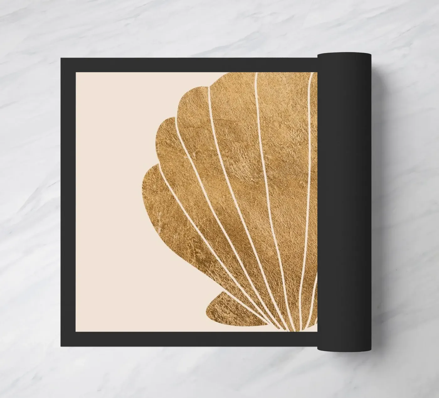 Gold clam shell zerbino da GraceDigitalArtCo