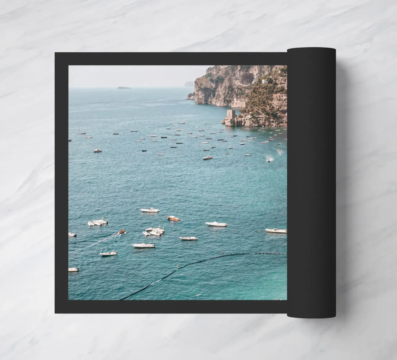 Positano Beach View zerbino da GraceDigitalArtCo