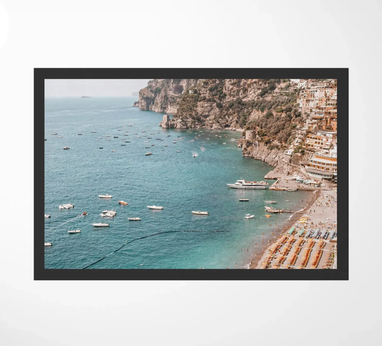 Positano Beach View zerbino da GraceDigitalArtCo