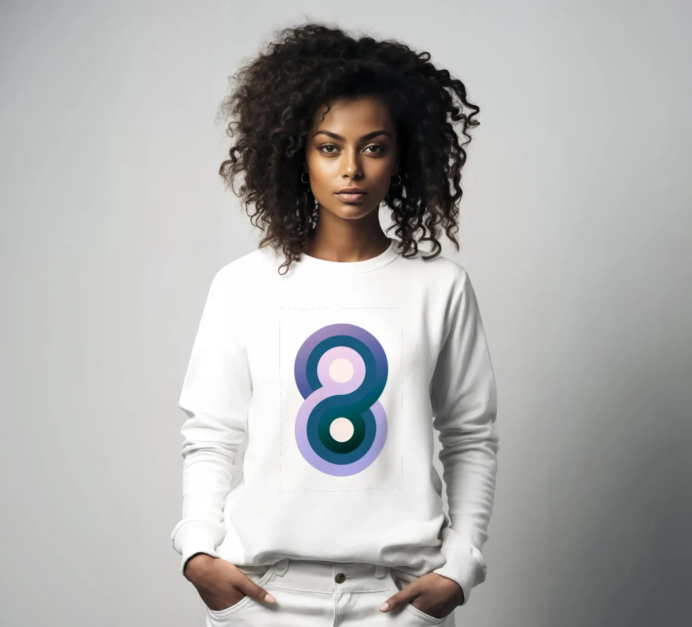 Infinity sweatshirt by Metron