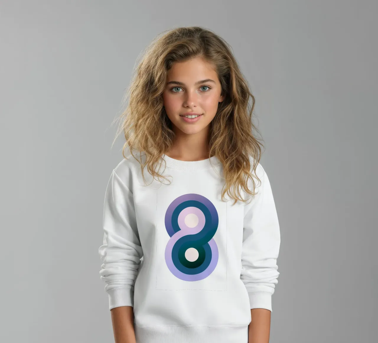L'infinito felpa bambino da Metron