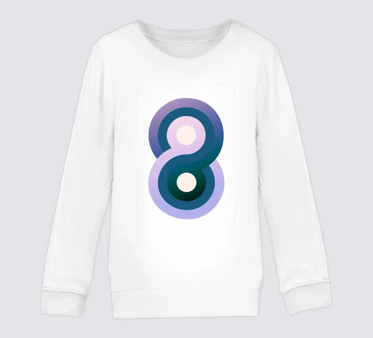 L'infinito felpa bambino da Metron