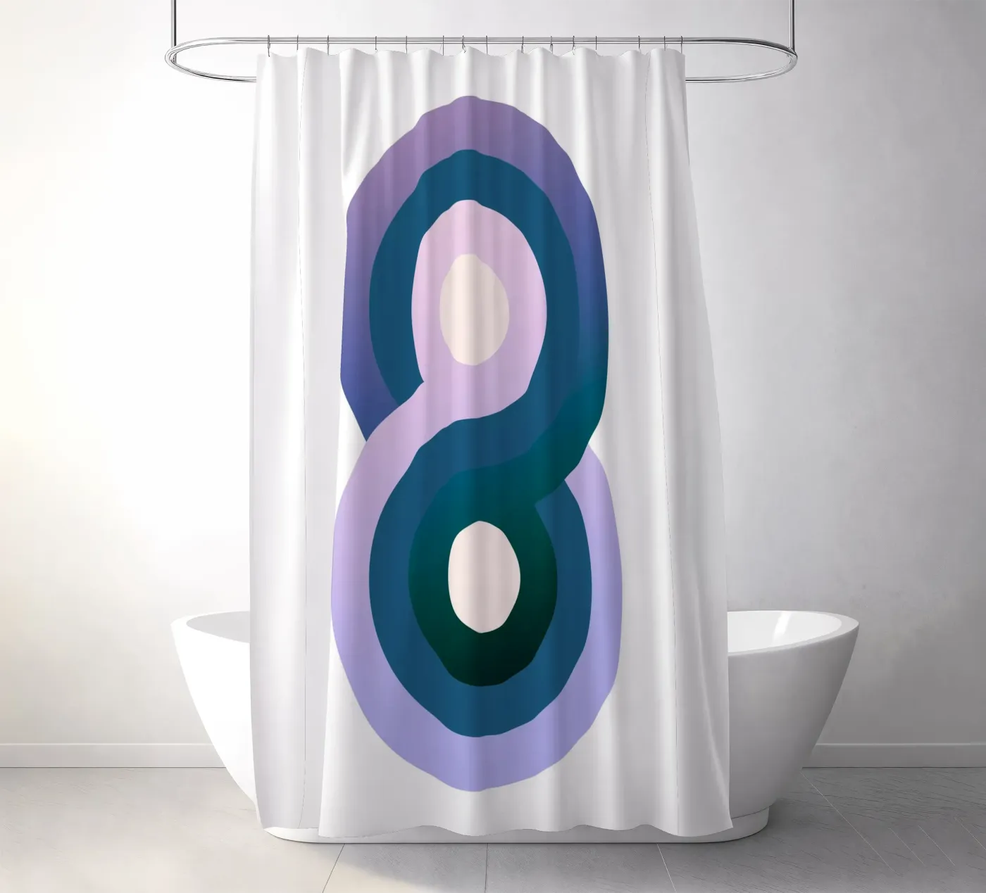 Oneindigheid douchegordijn van Metron