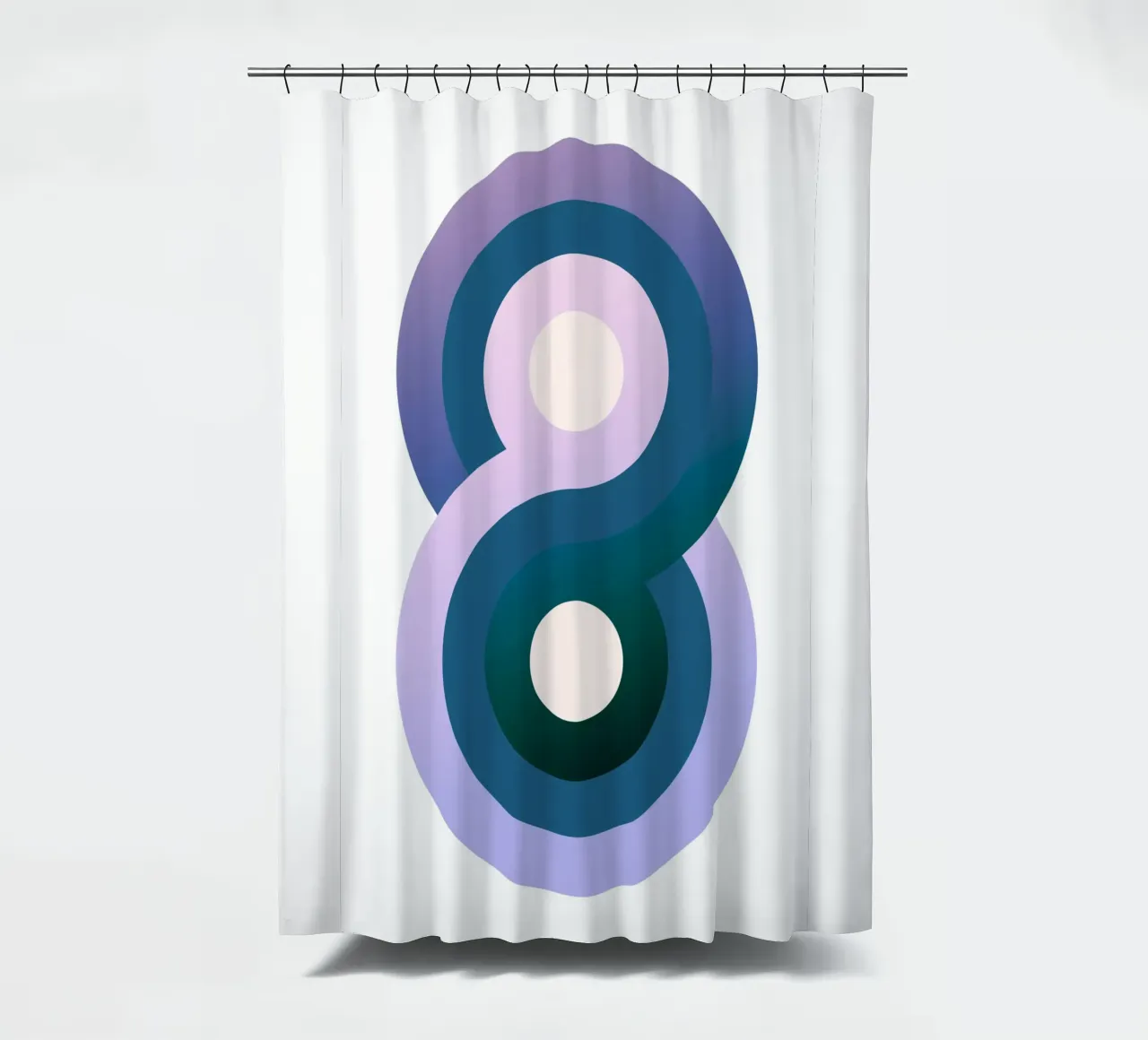 L'infinito tenda da doccia da Metron