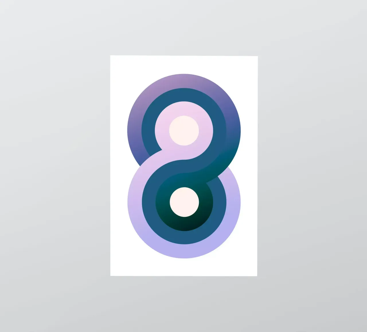 Oneindigheid sticker van Metron