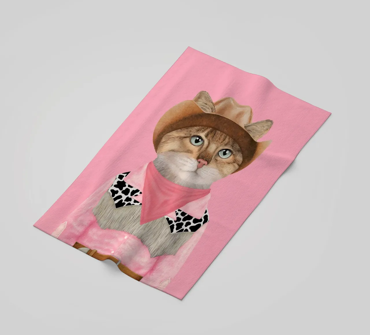 Gattino Ranch - Rosa telo mare da Animal Crew
