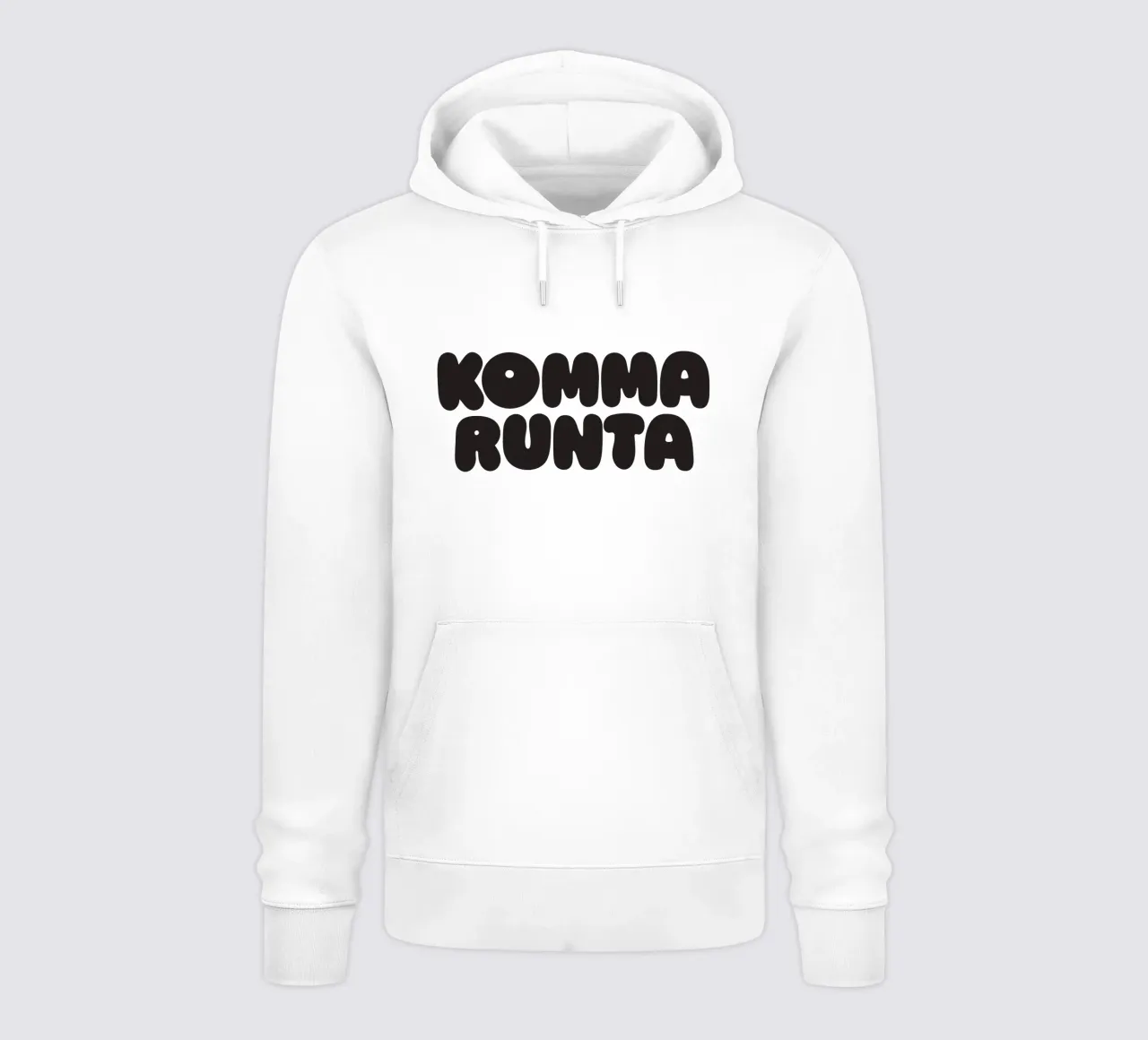 Komma Runta felpa con cappuccio da Verplanungsagentur