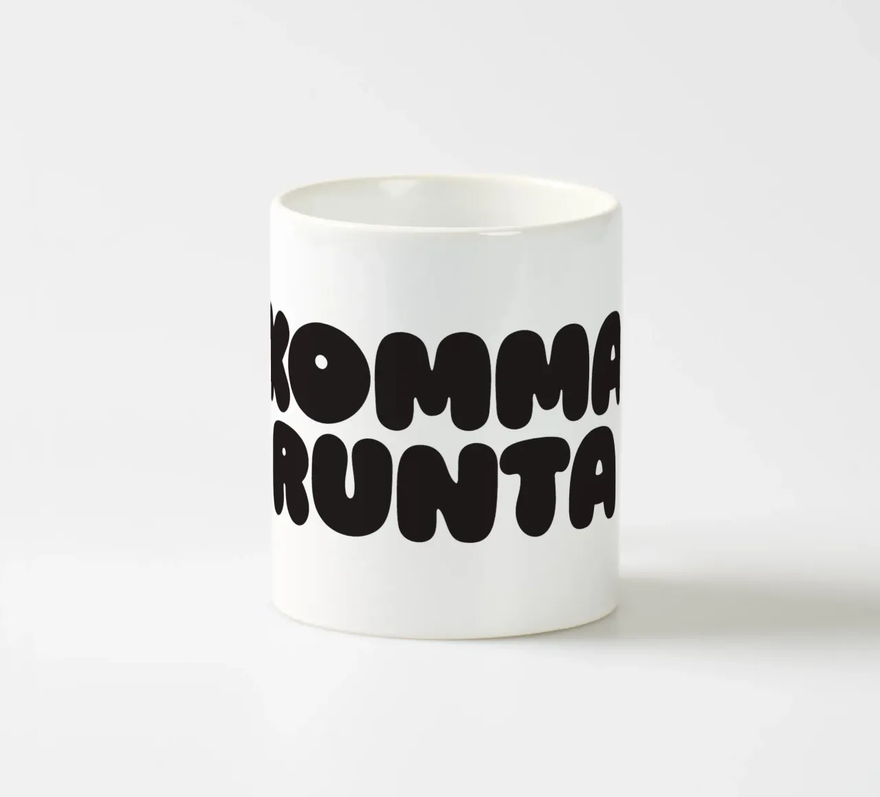 Komma Runta tazza in ceramica da Verplanungsagentur
