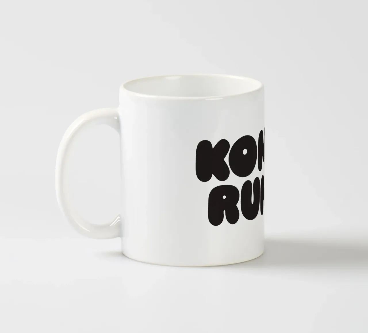Komma Runta tazza in ceramica da Verplanungsagentur