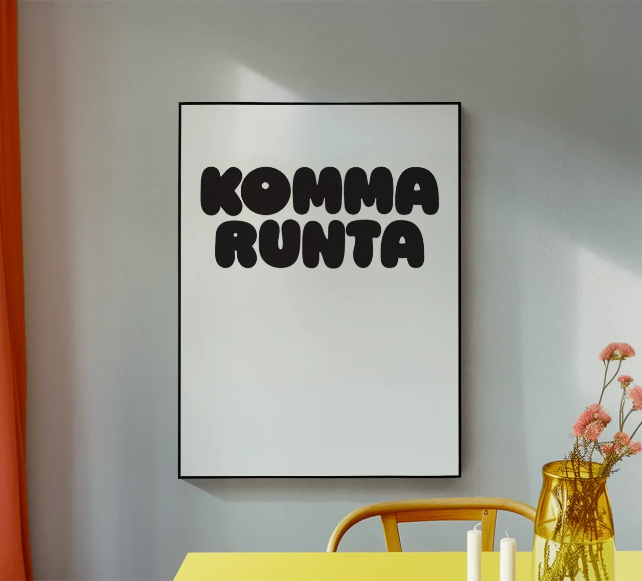 Komma Runta plexiglass da Verplanungsagentur