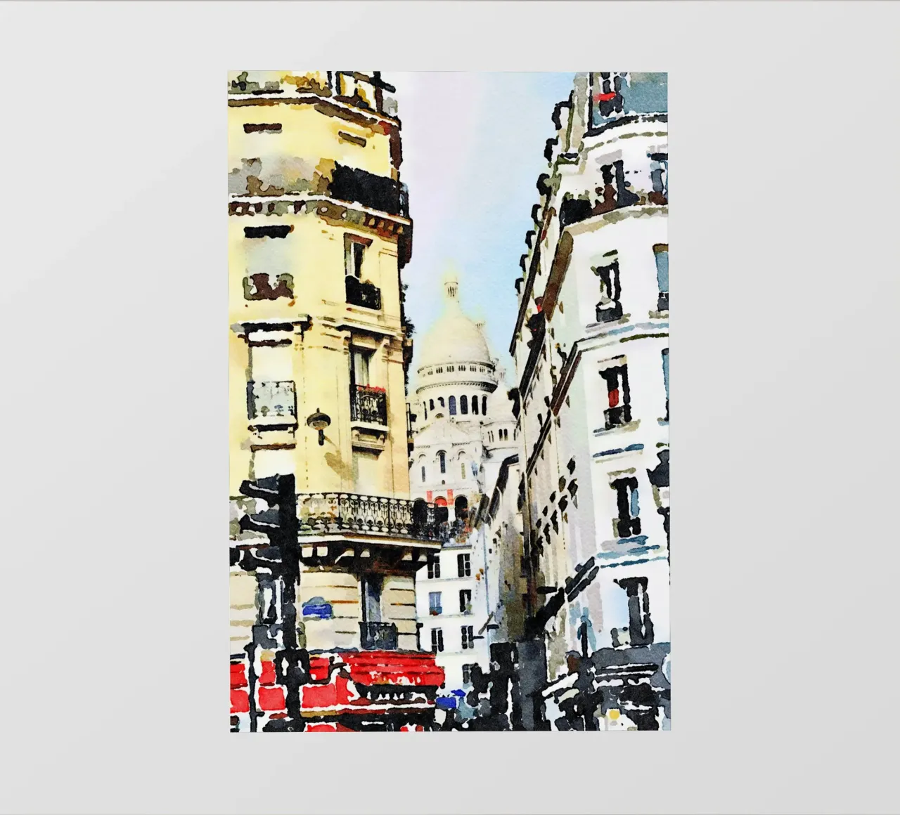 Parigi telo in pvc da Massimo Frascogna