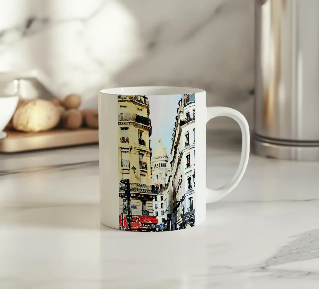 Parigi tazza in ceramica da Massimo Frascogna
