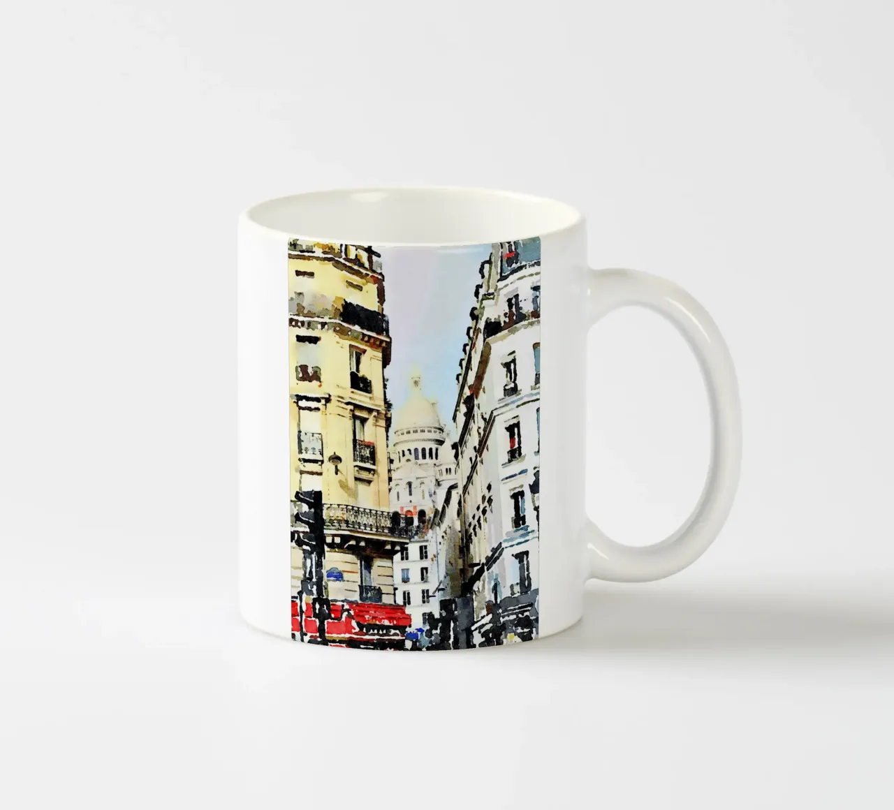 Parigi tazza in ceramica da Massimo Frascogna