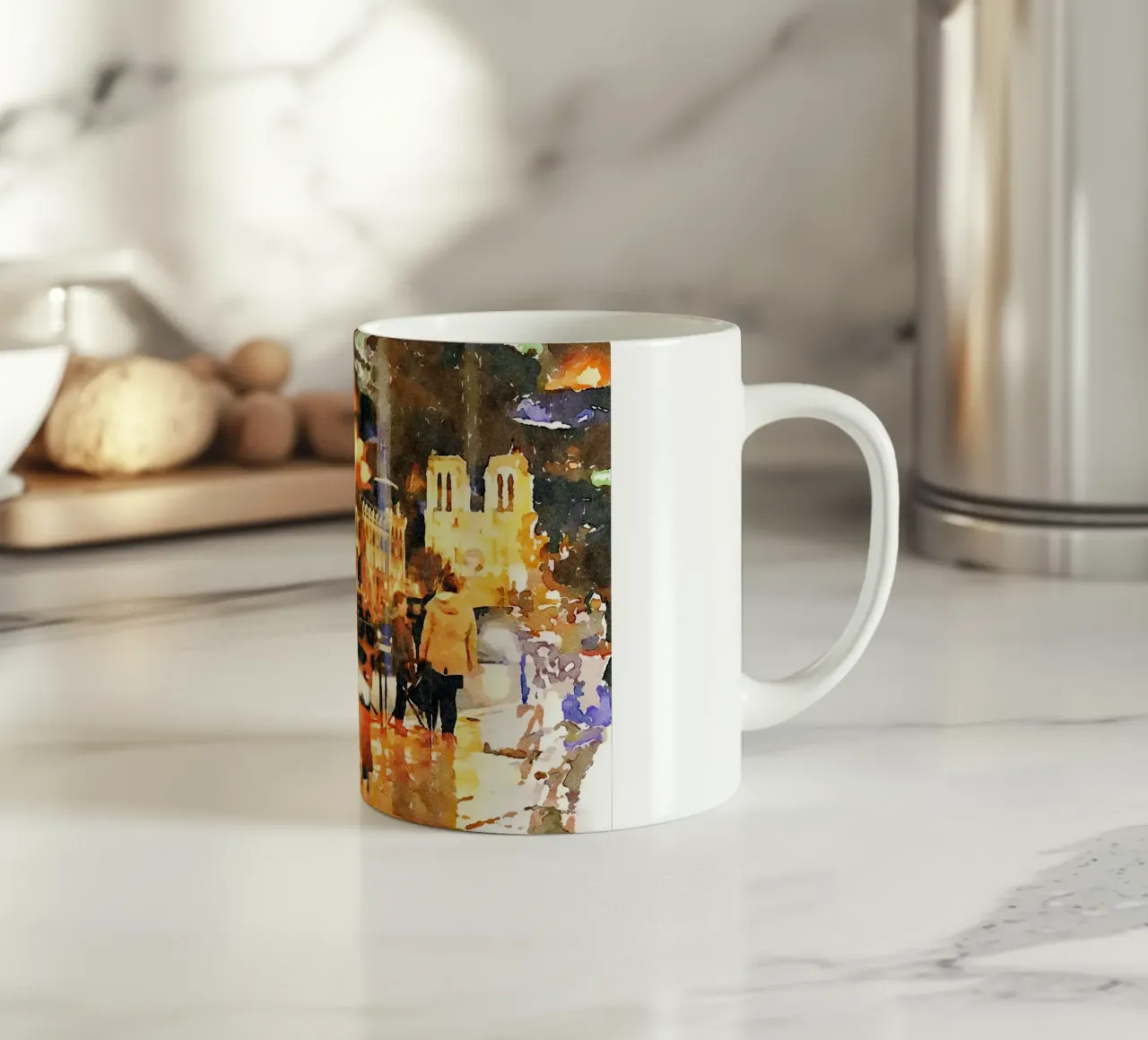 Parigi tazza in ceramica da Massimo Frascogna