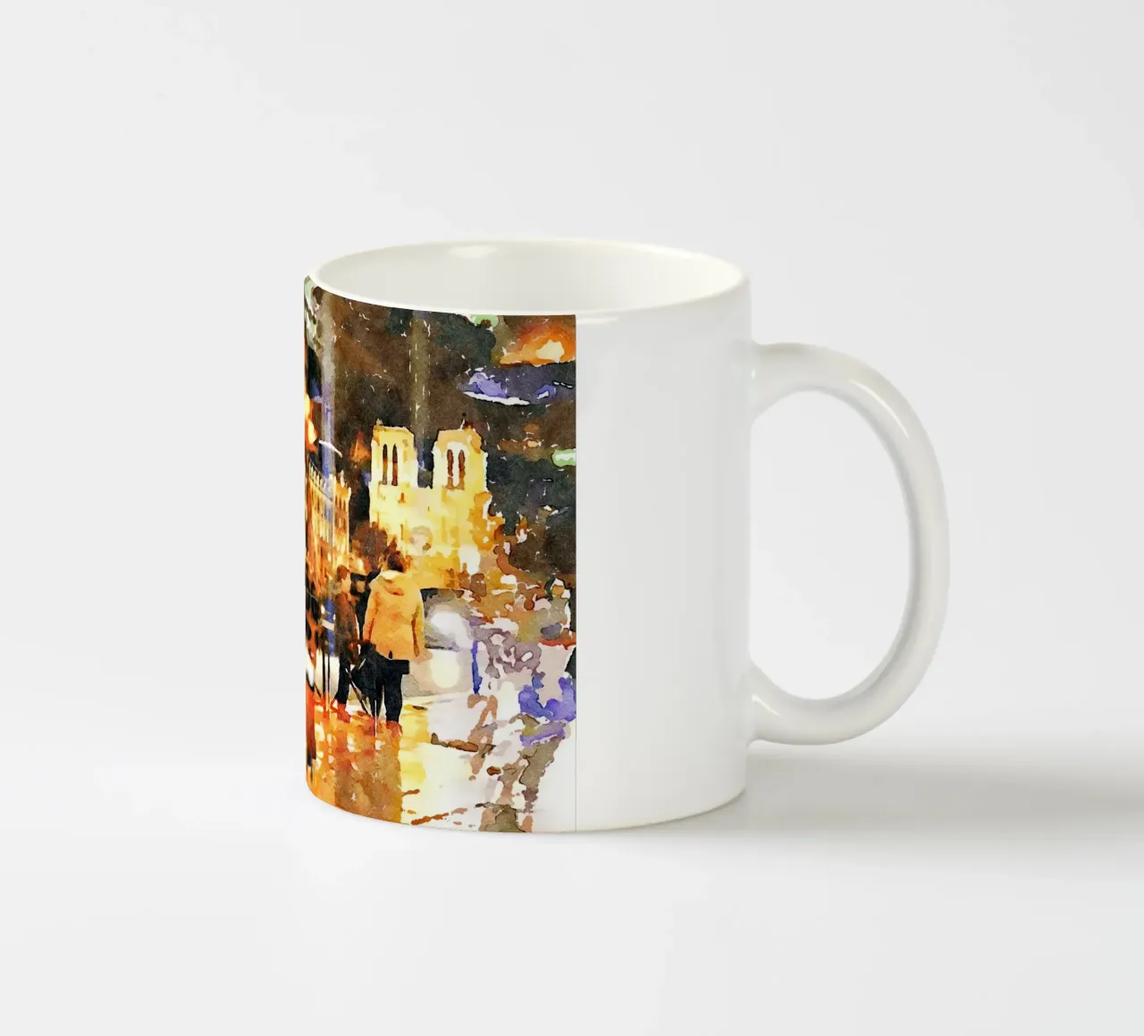 Parigi tazza in ceramica da Massimo Frascogna