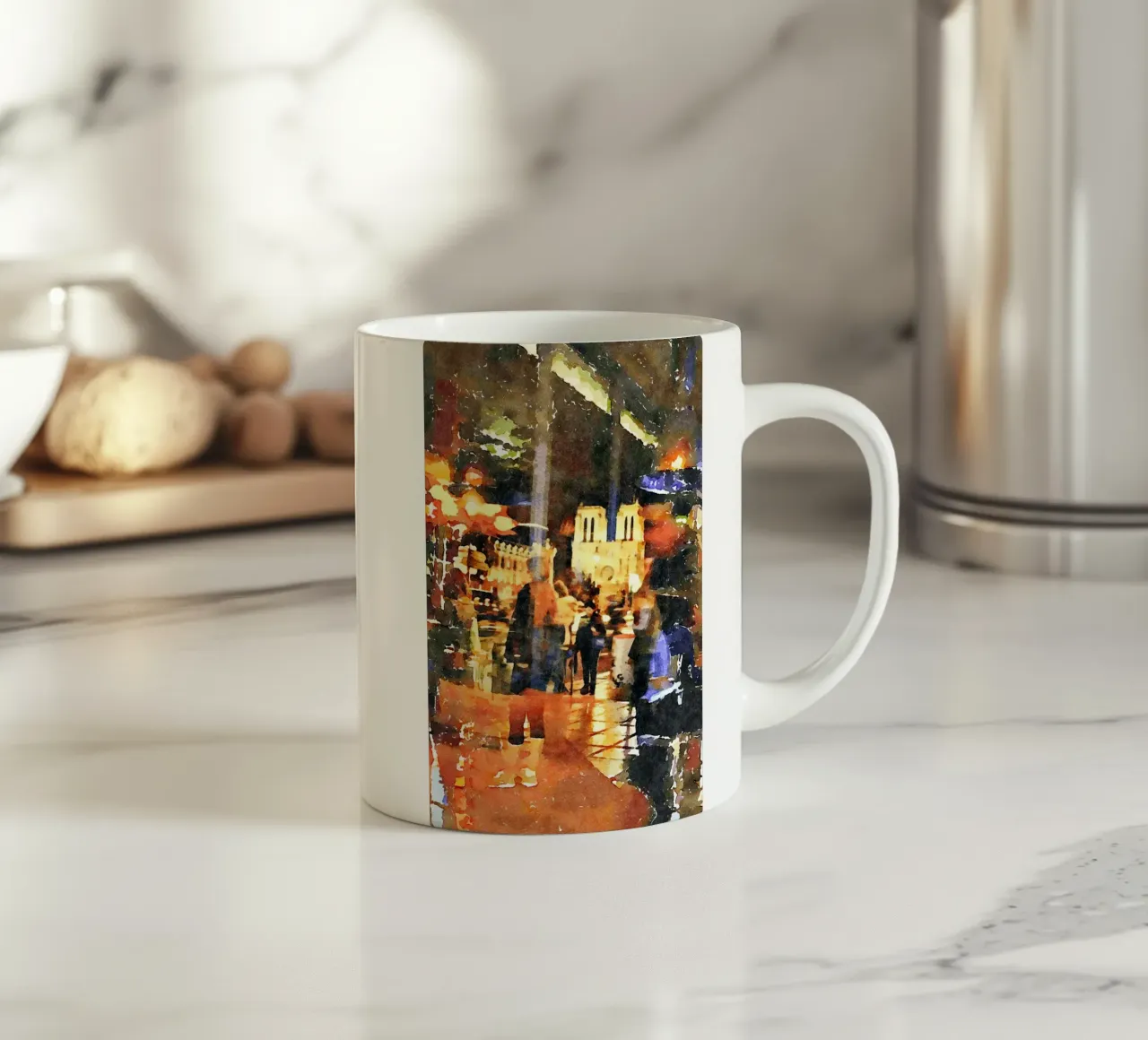 Parigi tazza in ceramica da Massimo Frascogna