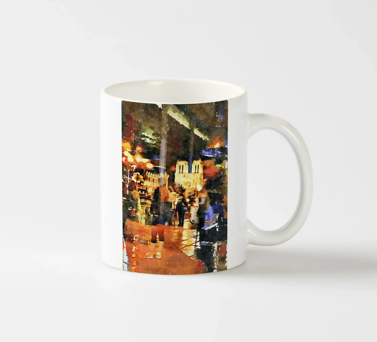 Parigi tazza in ceramica da Massimo Frascogna