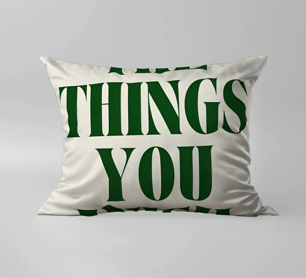 creation and innovation cuscino da Type & Tape