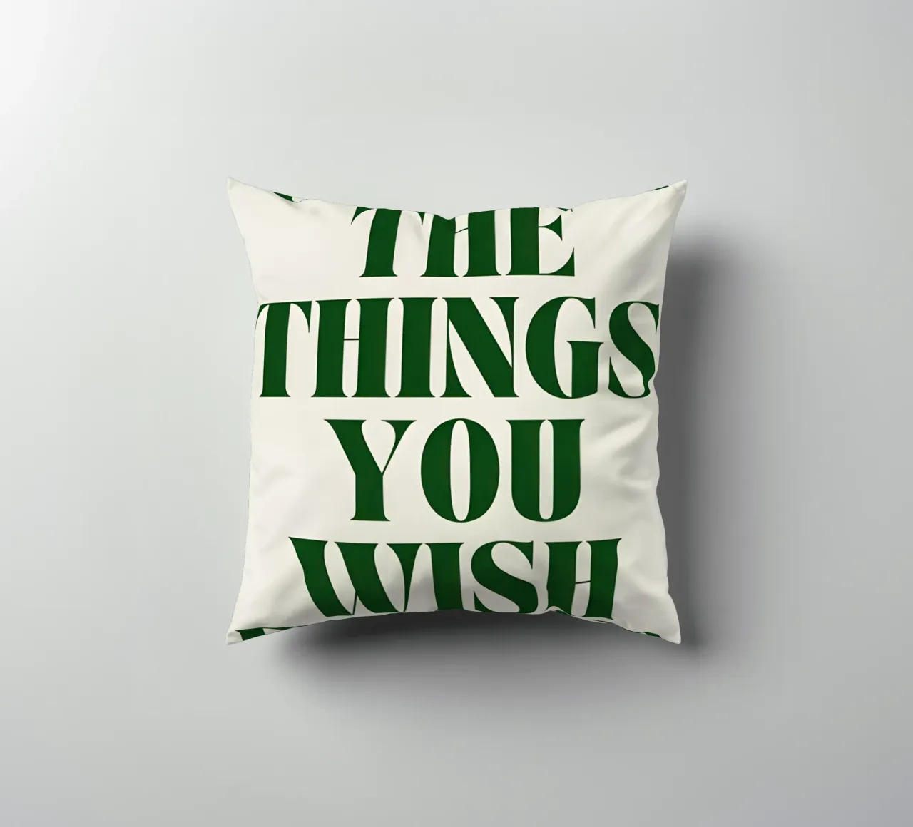 creation and innovation cuscino da Type & Tape