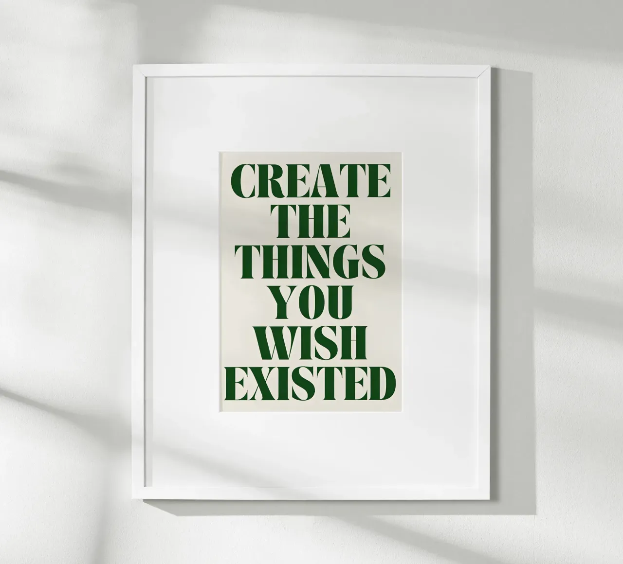 creation and innovation poster con telaio in alluminio da Type & Tape