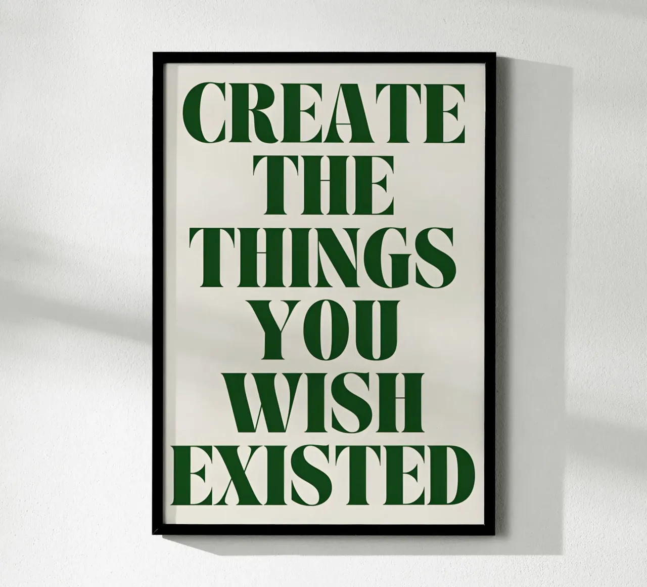 creation and innovation poster con telaio in alluminio da Type & Tape