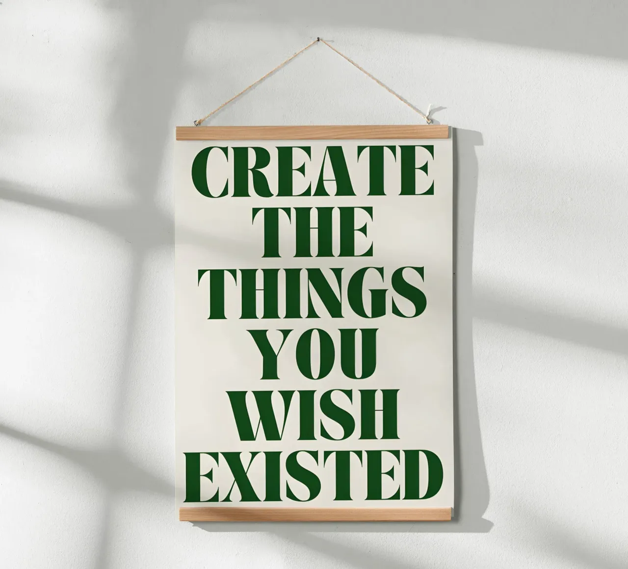 creation and innovation poster con telaio in alluminio da Type & Tape