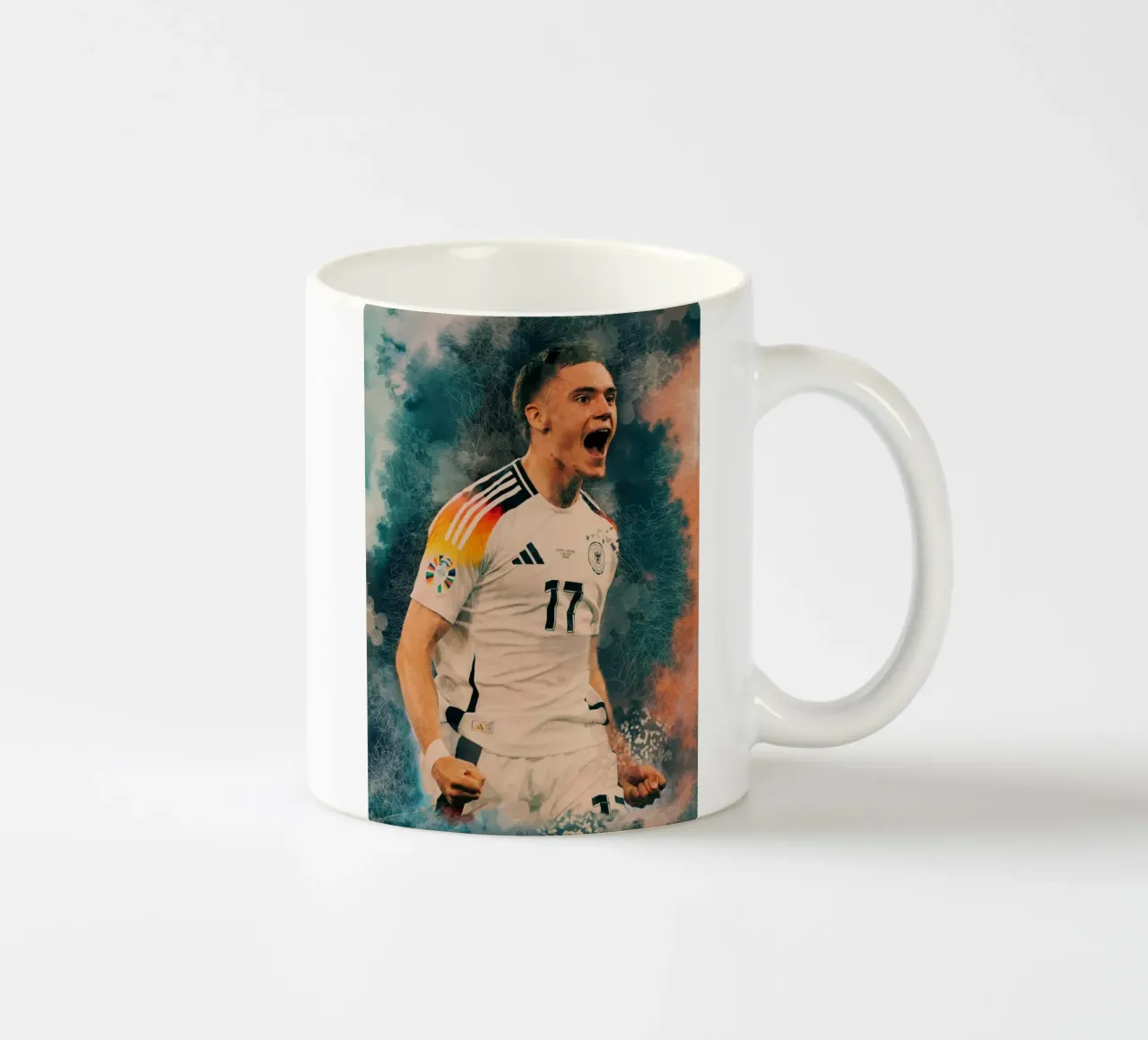 Florian Wirtz smudge art tazza in ceramica da Lembayung art