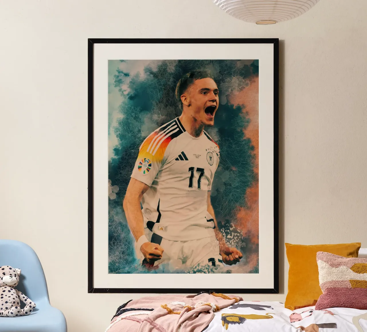 Florian Wirtz smudge art poster da Lembayung art