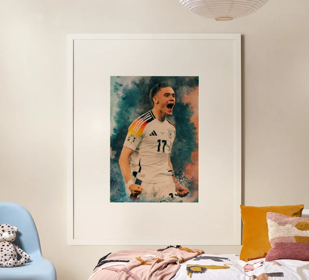 Florian Wirtz smudge art poster da Lembayung art