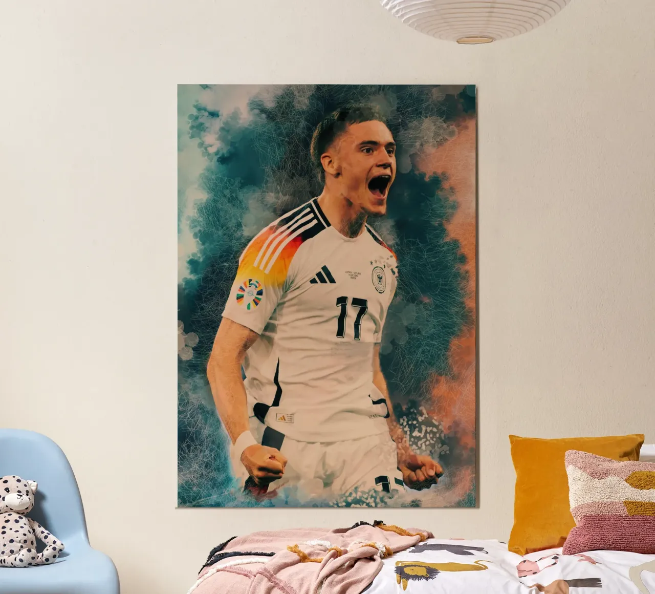 Florian Wirtz smudge art poster da Lembayung art