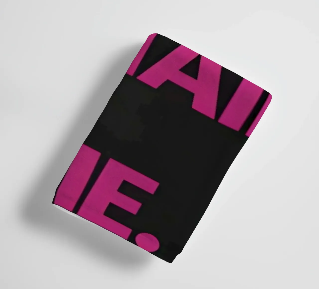 Train Insane Or Remain The Same' asciugamano da bagno da Type & Tape