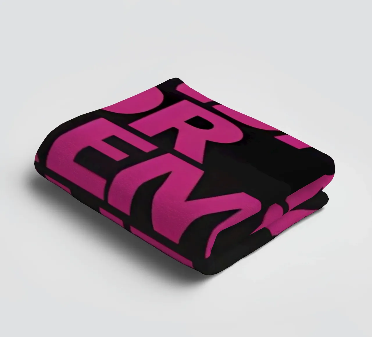 Train Insane Or Remain The Same' asciugamano da bagno da Type & Tape