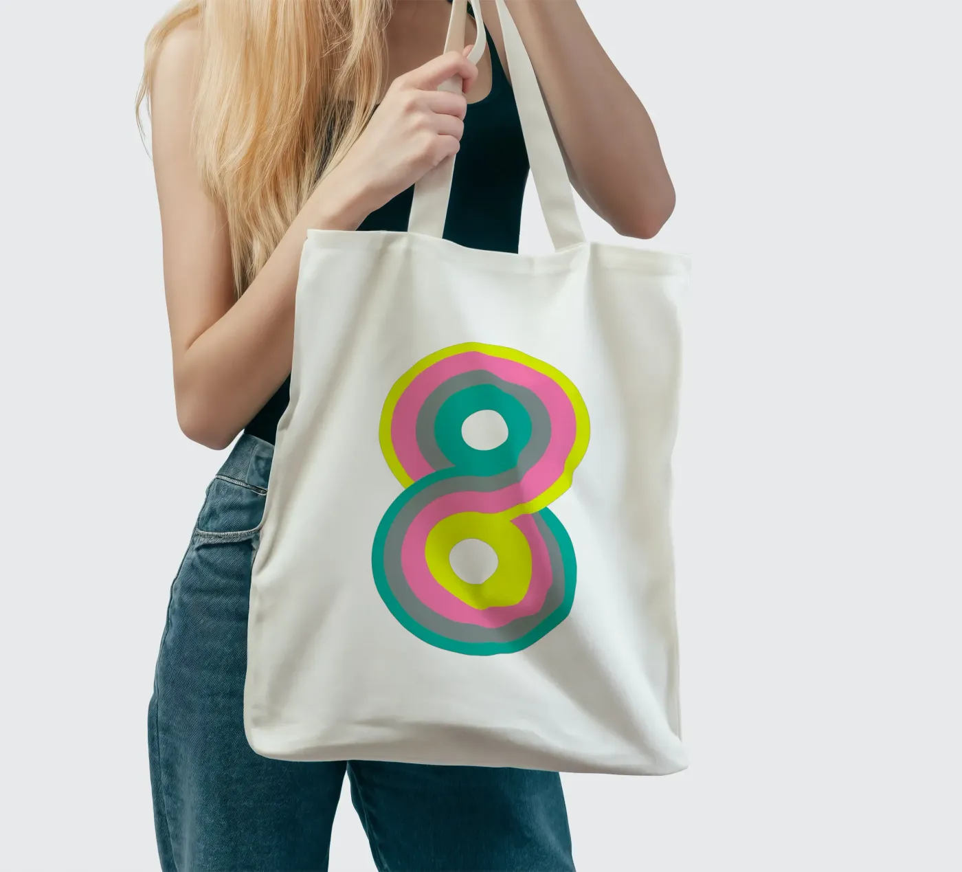 Infinity 2 tote bag by Metron