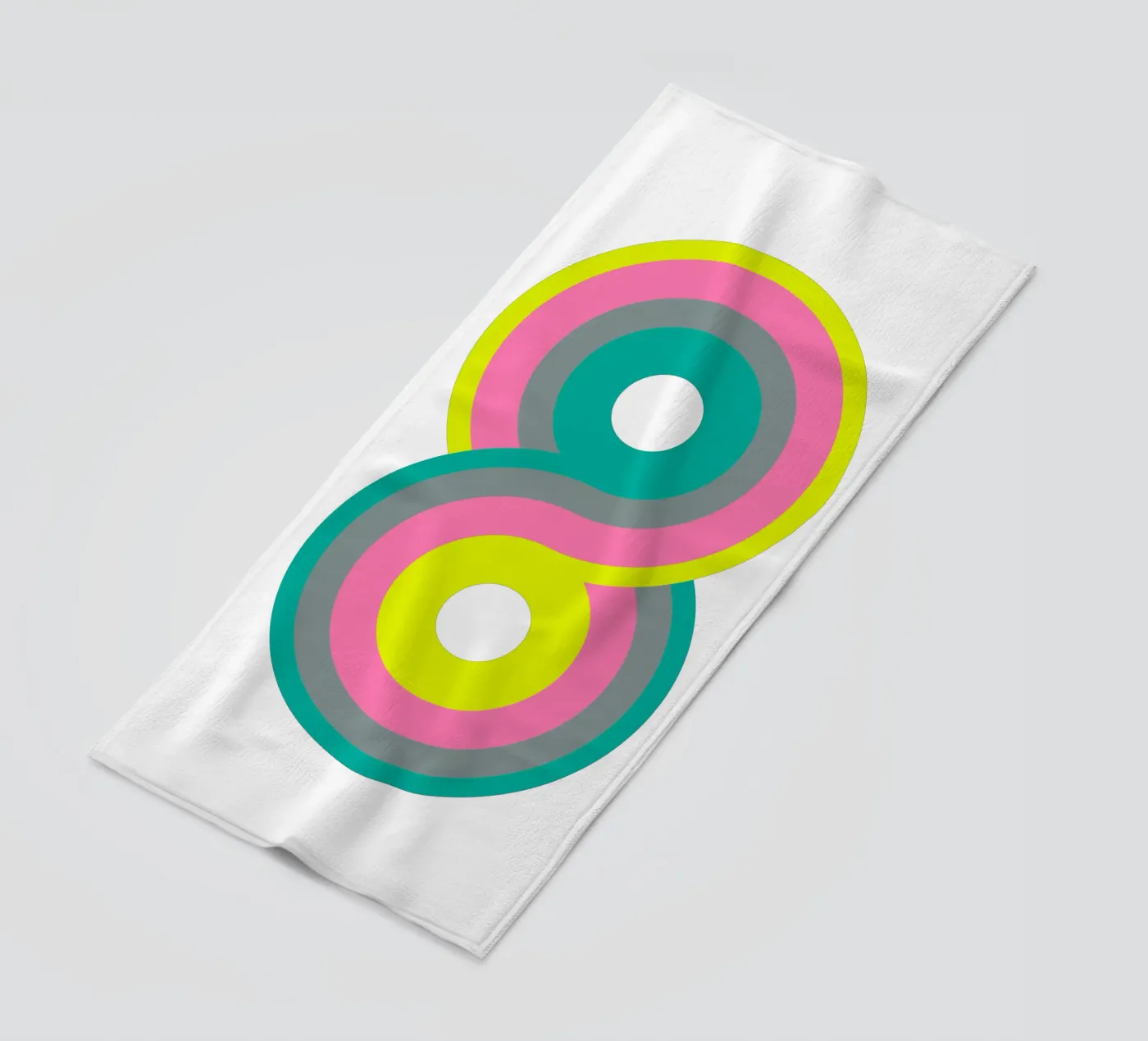 Infinity 2 beach towel by Metron