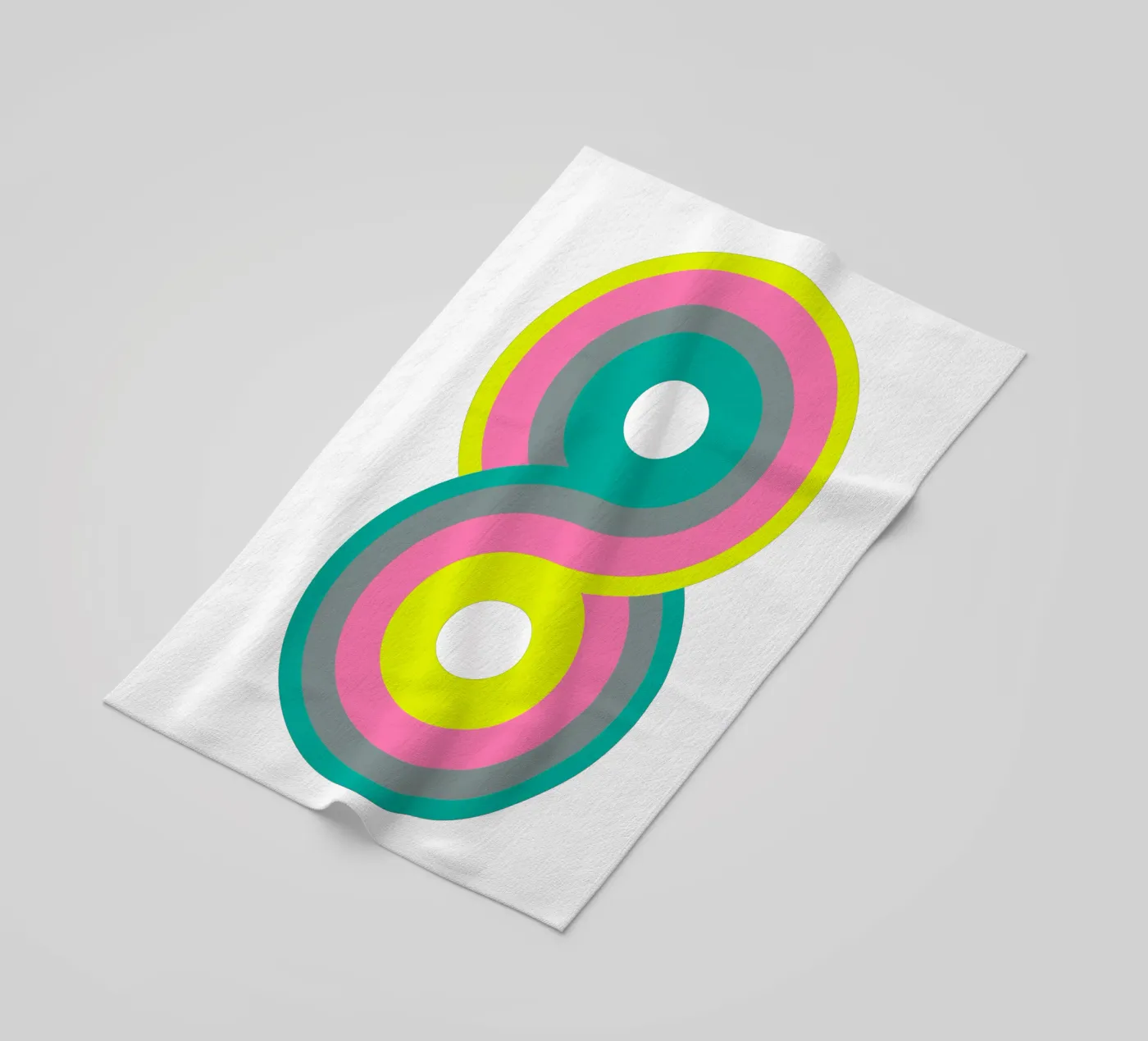 Infinity 2 beach towel by Metron