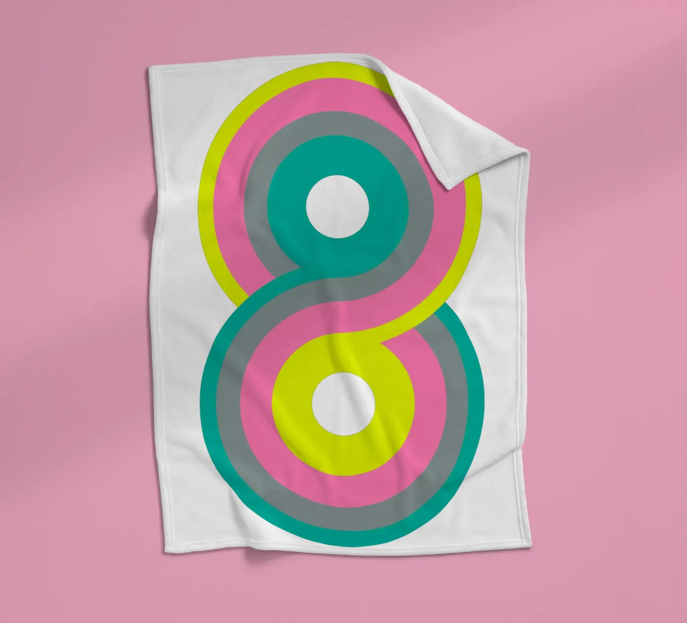 Infinity 2 fleece blanket by Metron