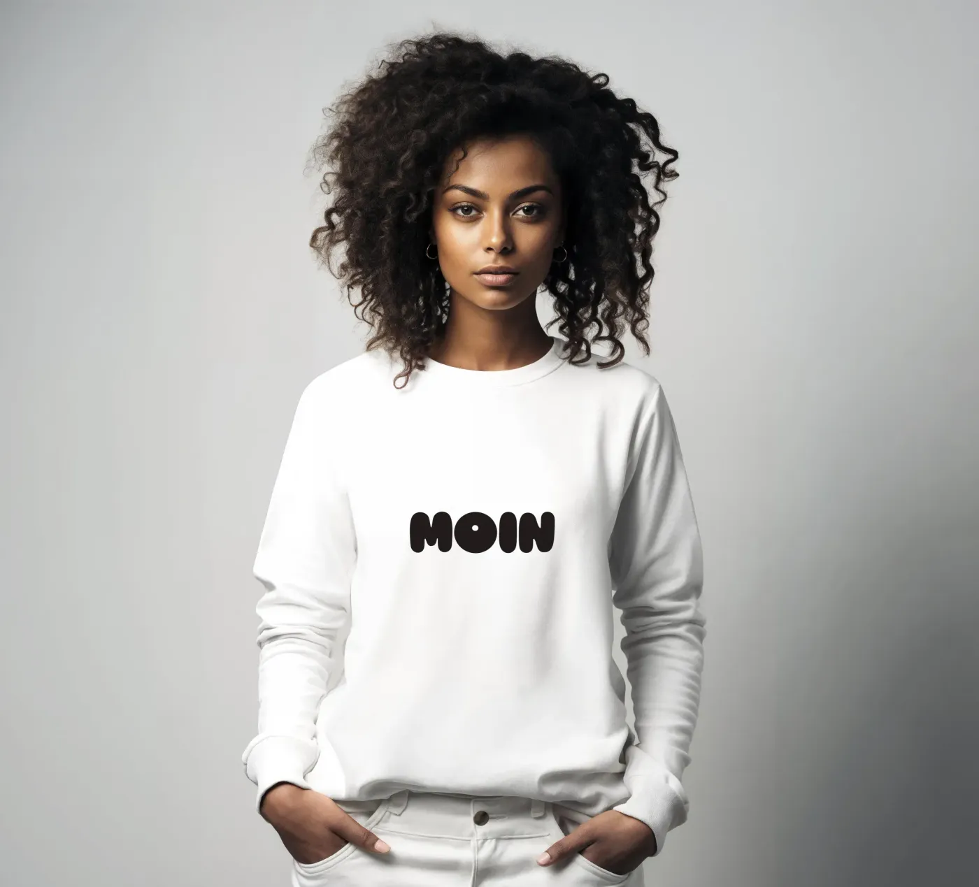 Moin sweatshirt by Verplanungsagentur