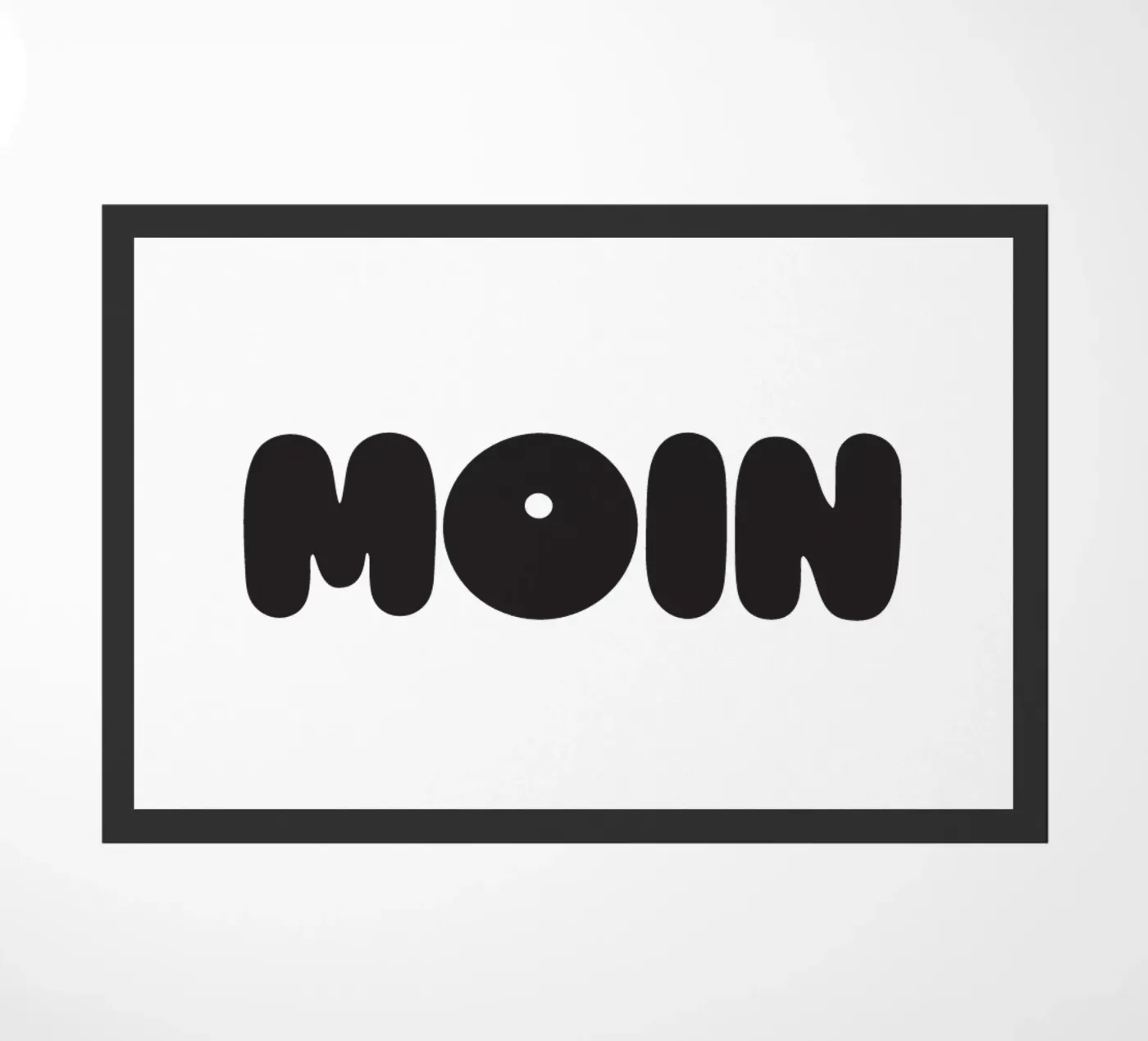 Moin doormat by Verplanungsagentur