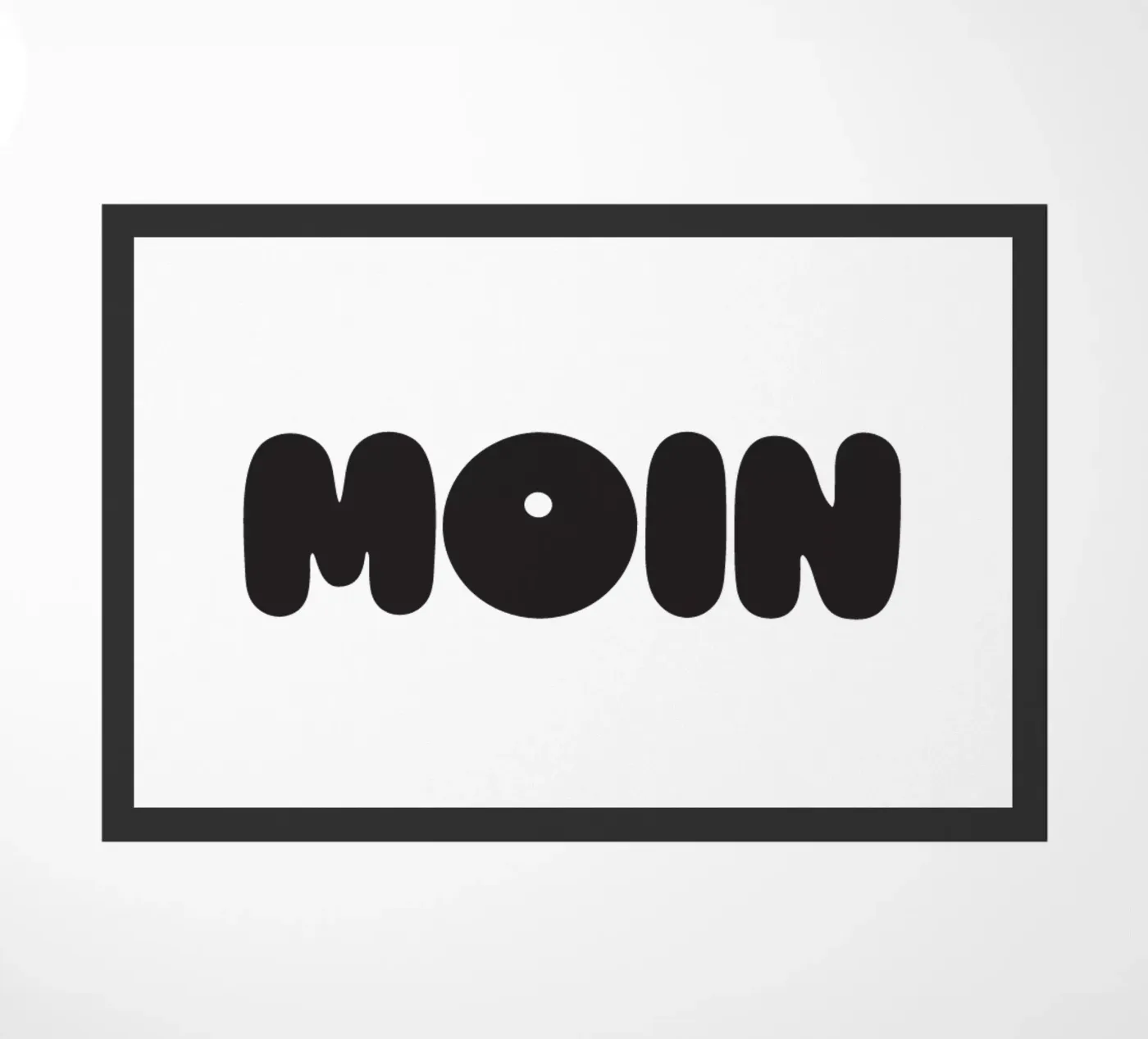 Moin paillasson de Verplanungsagentur