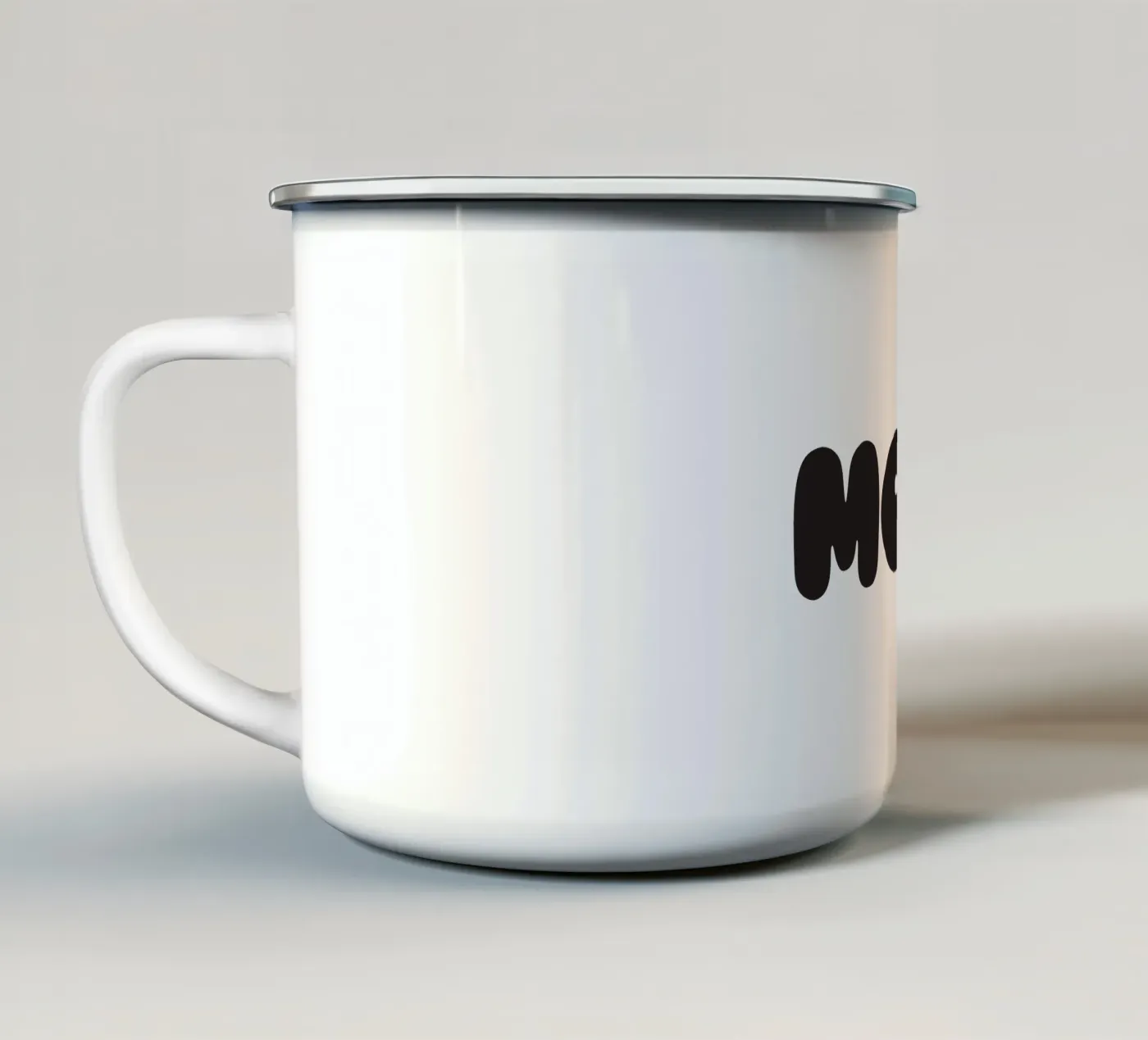 Moin enamel mug by Verplanungsagentur