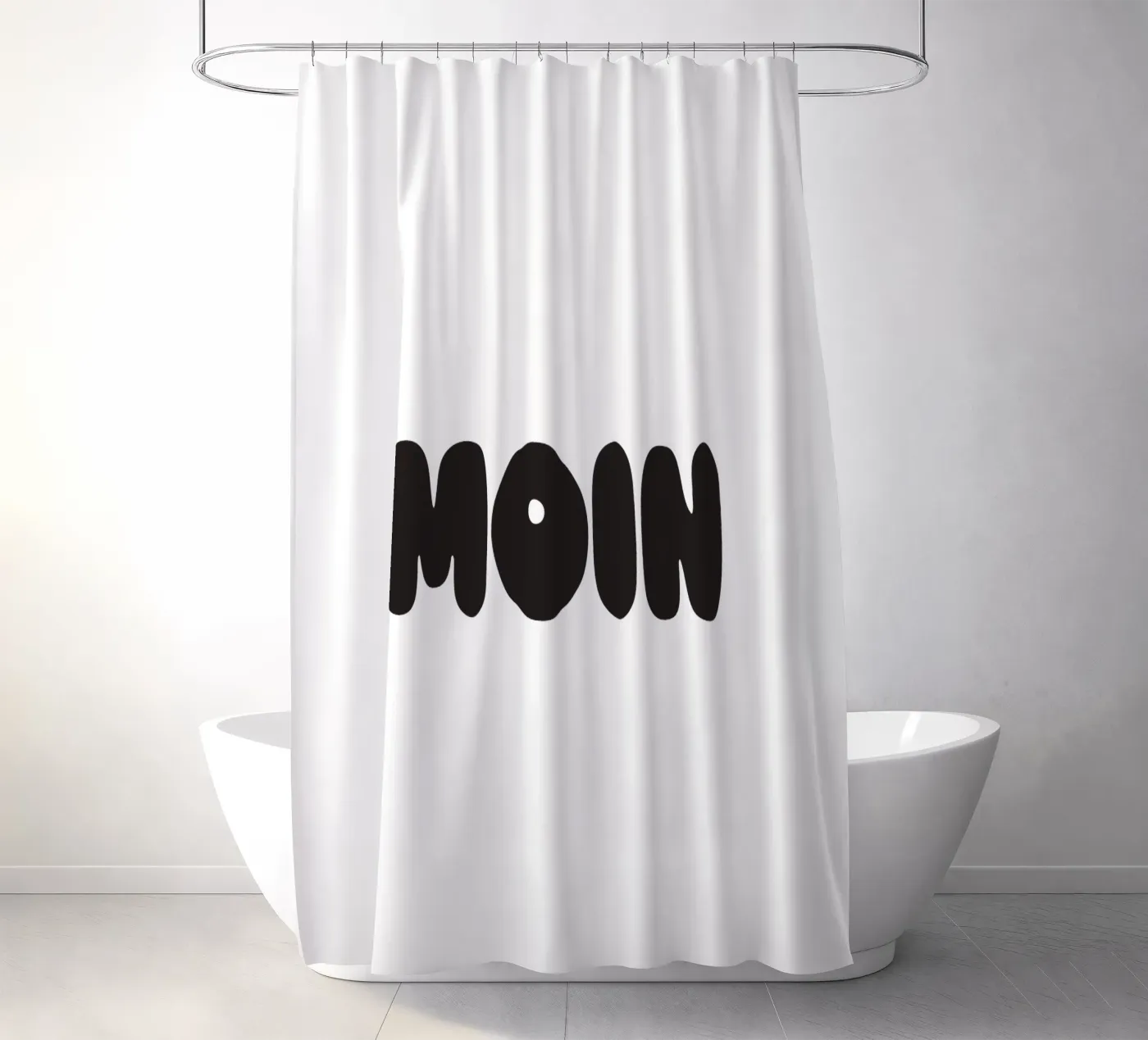 Moin Duschvorhang von Verplanungsagentur