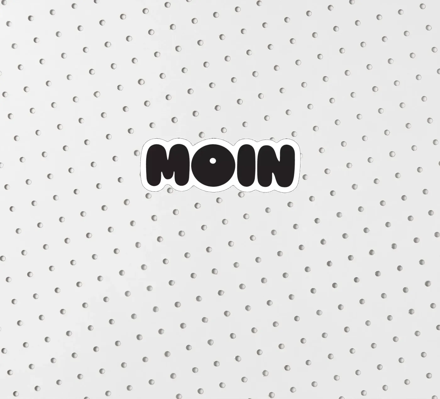 Moin sticker van Verplanungsagentur