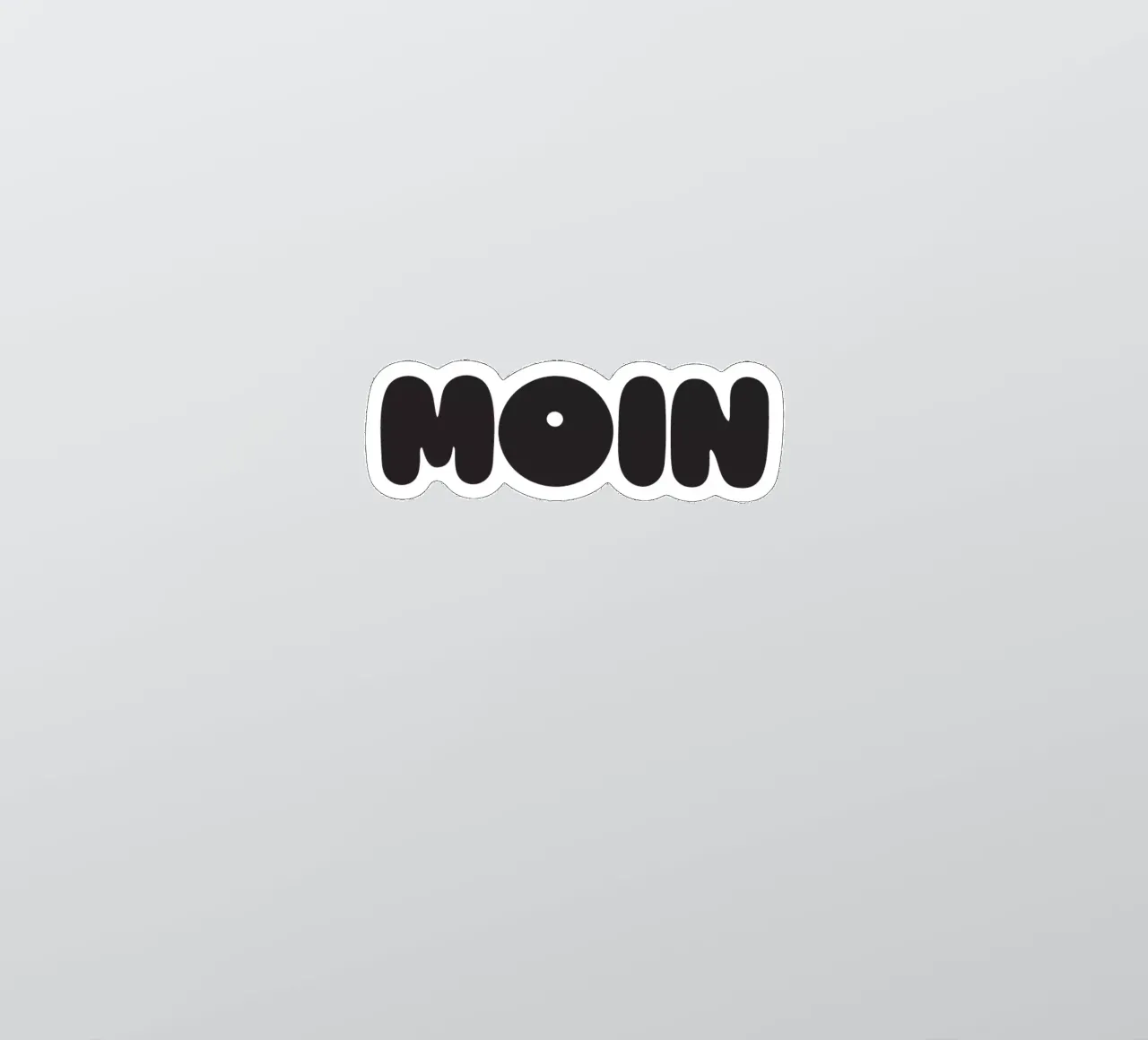 Moin sticker van Verplanungsagentur