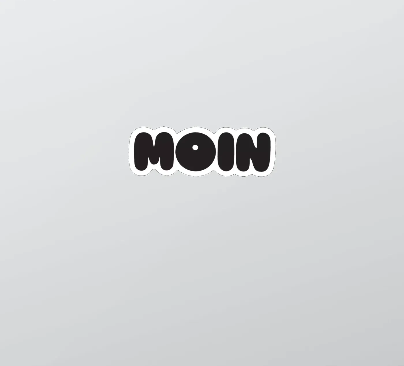 Moin sticker van Verplanungsagentur
