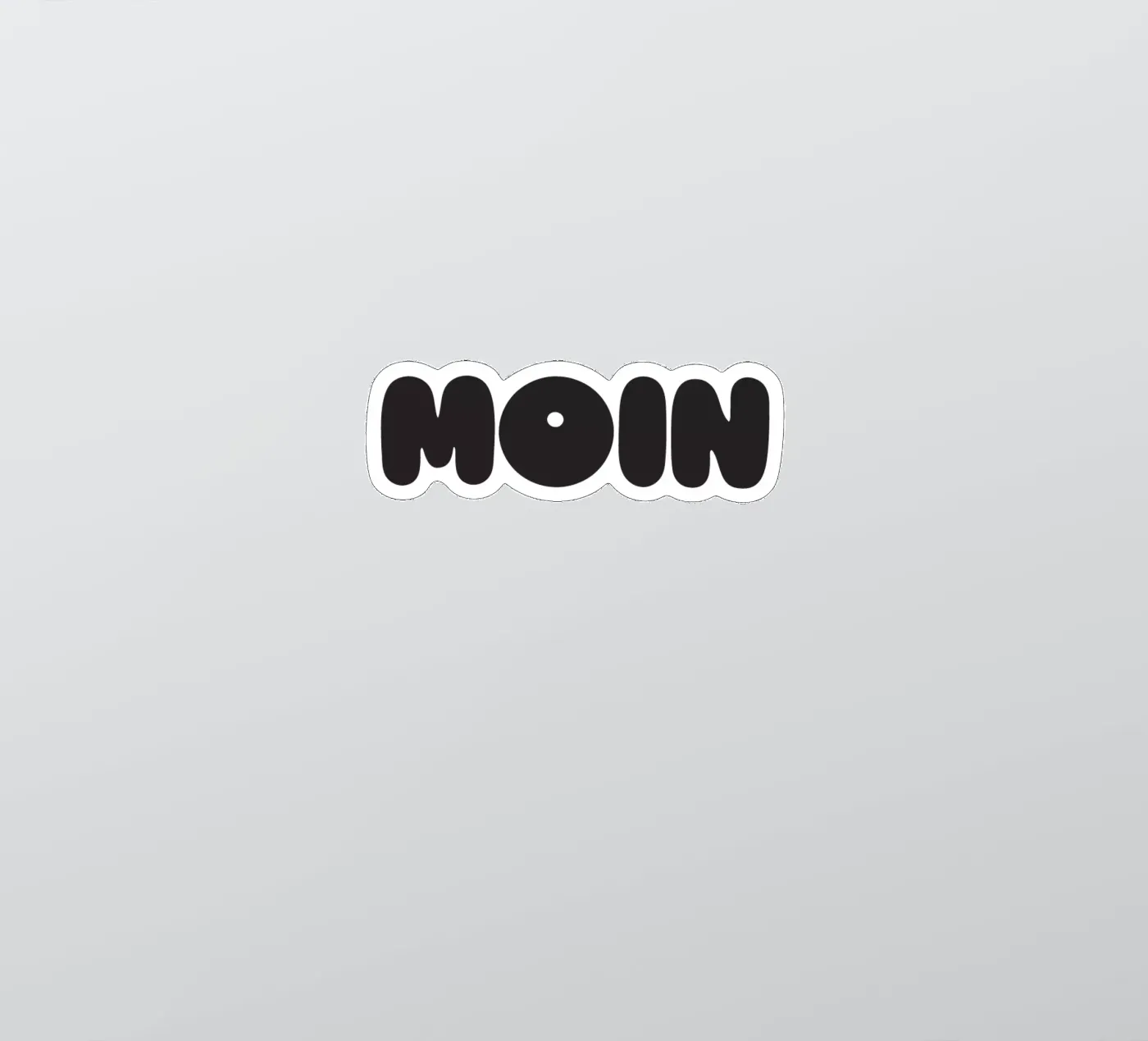 Moin sticker van Verplanungsagentur